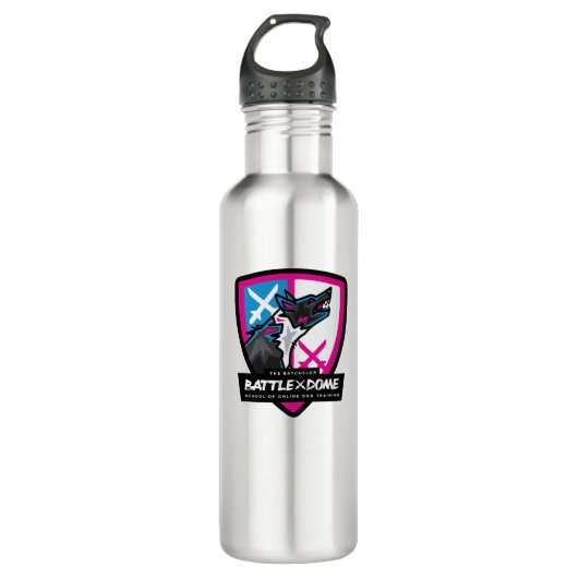 Bouteille D'eau Texte FC BBDLogoEmblem (Devant)