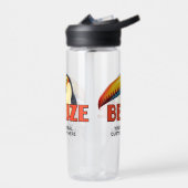 Bouteille D'eau Texte personnalisé BELIZE Toucan (Gauche)