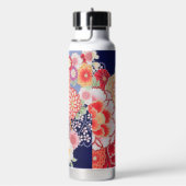 Bouteille D'eau Textile de KIMONO japonais, Fleur (Évier)