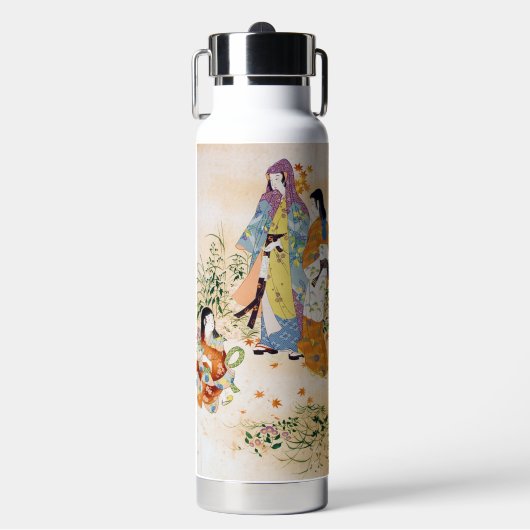 Bouteille D'eau Textile Japonais Vintage (Salle de sport)