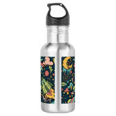 Bouteille D'eau Texture Motifs Aliens Rockets Space (Dos)