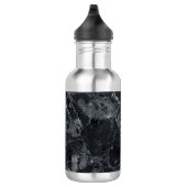 Bouteille D'eau Texture noire (Droite)