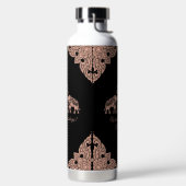 Bouteille D'eau Thaïlande Elephant Joyeux Vacances Cadeau rose et  (Droite)