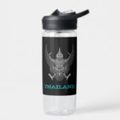 Bouteille D'eau Thailande Fitness & armures thaïlandaises / drapea (Gauche)
