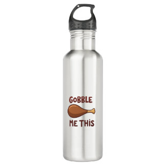 Bouteille D'eau Thanksgiving Turkey Gift Funny