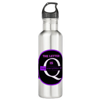 Bouteille D'eau The Letter Q | Never Anonymous – Alfa Sity Design 