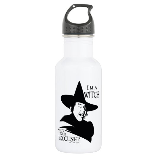 Bouteille D'eau The Wizard Of Oz™ | I'm A Witch (Devant)