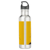 Bouteille D'eau Theophile Steinlen - Le Conversation Noir Vintage (Dos)