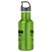 Bouteille D'eau Theorbo n'est pas tout (Dos)