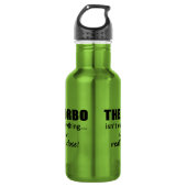 Bouteille D'eau Theorbo n'est pas tout (Devant)