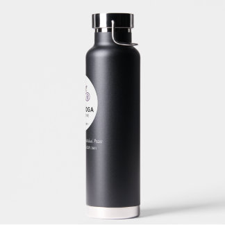 Bouteille d'eau thermique noire CYC