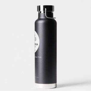 Bouteille d'eau thermique noire CYC