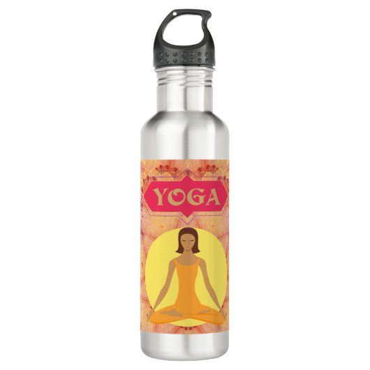 Bouteille D'eau Thermos Yoga Spirit (Devant)