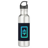 Bouteille D'eau Theta Network THETA Logo Crypto Blockchain (Devant)