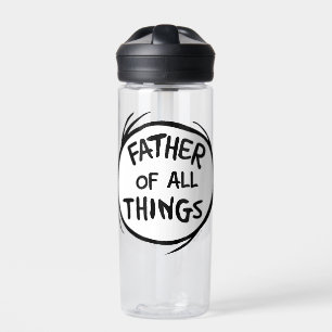 Bouteille D'eau Thing One Thing Two - Père de toutes choses