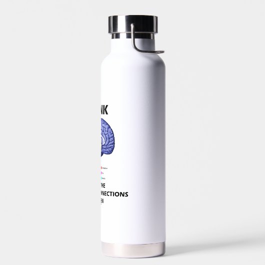 Bouteille D'eau Think Make The Neuronal Connections Brain (Gauche)