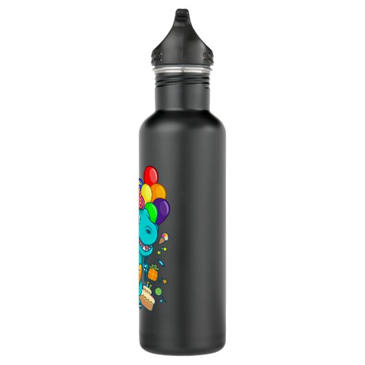 Bouteille D'eau THREE REX 3 Year Old 3rd Birthday Boy Dino (Droite)