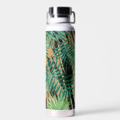 Bouteille D'eau Tiger Stripes Jungle Camouflage Personalised (Arrière)