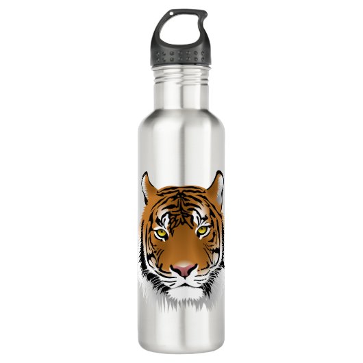 Bouteille D'eau Tiger Sumatran Tiger Faune Homme Mangé Wildcat (Devant)
