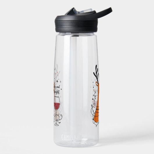 Bouteille D'eau Tipsy and Bright Reindeer  (Gauche)