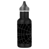 Bouteille D'eau toile d'araignée sur Noir (Gauche)