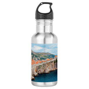 Bouteille D'eau Toits et murs de la vieille ville de Dubrovnik - C