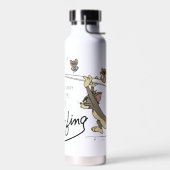 Bouteille D'eau Tom & Jerry "Il est temps de surfer" (Gauche)
