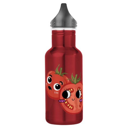 Bouteille D'eau Tomate en admiration (Gauche)