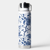 Bouteille D'eau Tons Chinoiserie bleu (Arrière)