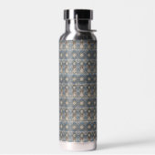 Bouteille D'eau Tons de boue gris en tissu de boue (Gauche)