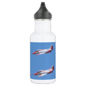 Bouteille D'eau Top Gun dans l'air. (Droite)