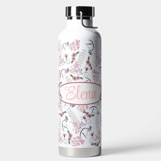 Bouteille D'eau Torre Pisa para personalizar (Droite)