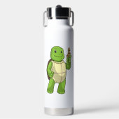 Bouteille D'eau Tortue aux échecs avec pion (Salle de sport)
