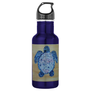 Bouteille D'eau Tortue de bord de la mer