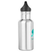 Bouteille D'eau Tortue de mer cool Turtley (Gauche)
