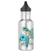 Bouteille D'eau Tortue de mer été (Gauche)