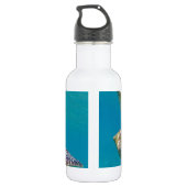 Bouteille D'eau Tortue de mer verte d'Hawaii - Honu (Dos)