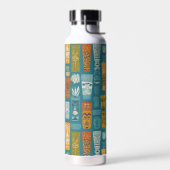 Bouteille D'eau Totems Tiki Rétro (Gauche)