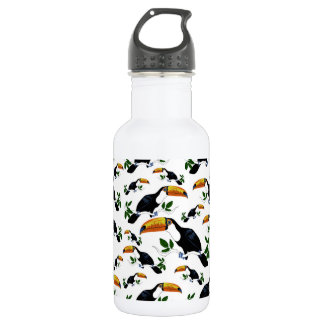 Bouteille D'eau Toucans Tropicaux - Jungle Ludique
