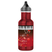 Bouteille D'eau touches piano (Droite)