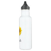 Bouteille D'eau Tournesol moderne Cute Country Floral (Droite)