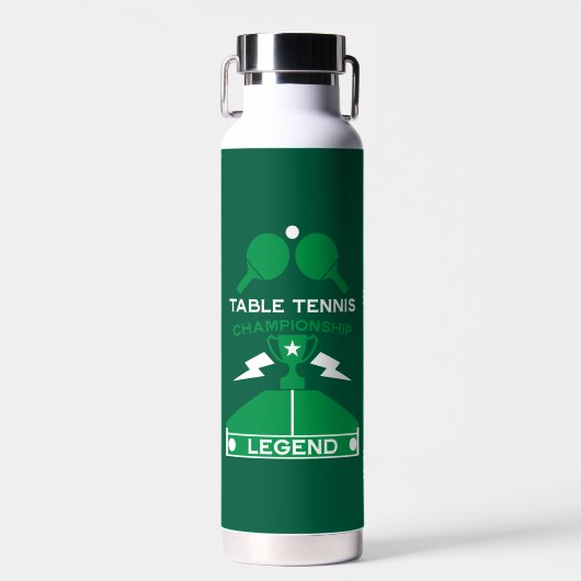 Bouteille D'eau Tournoi de tennis de table (Avant)
