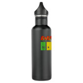 Bouteille D'eau Tout Irie Good Vibes Rasta Reggae Racines (Gauche)