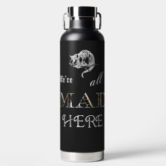 Bouteille D'eau Tout Mad Here Alice in Wonderland Water Bottle
