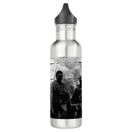 Bouteille D'eau Toutes les blessures ne sont pas visibles Bouteill (Gauche)