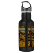 Bouteille D'eau Toutes les grandes peintures commencent avec une s (Dos)