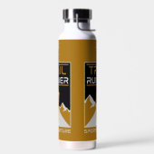 Bouteille D'eau Trail Runner Sport Dans La Nature (Gauche)