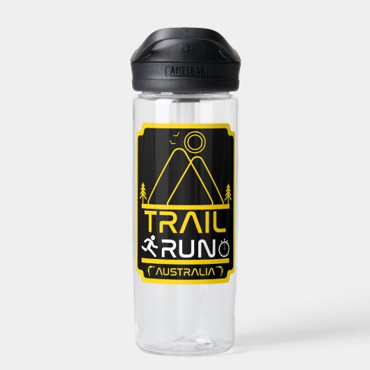 Bouteille D'eau Trail Running Clubs Et Concours (Arrière)