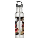 BOUTEILLE D'EAU TRAIN À VAPEUR (Dos)