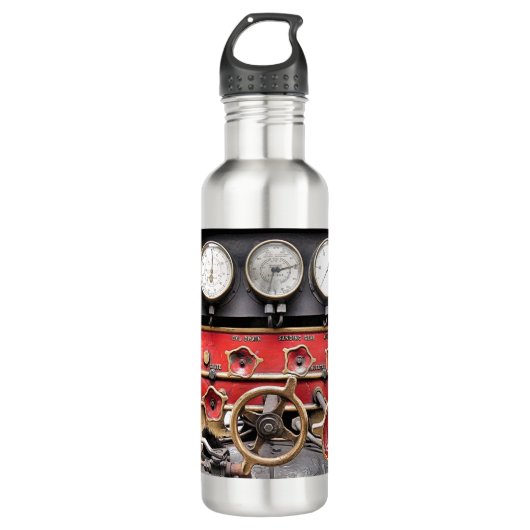 BOUTEILLE D'EAU TRAIN À VAPEUR (Devant)